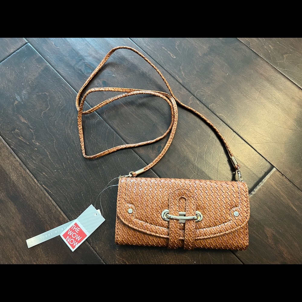 Wallet with shoulder strap